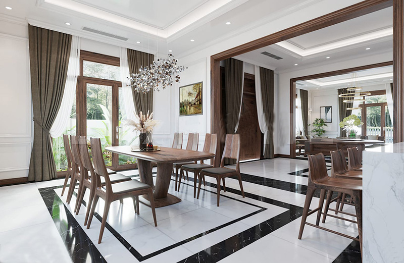 Dự án thi công nội thất phòng bếp Mr Hoàng