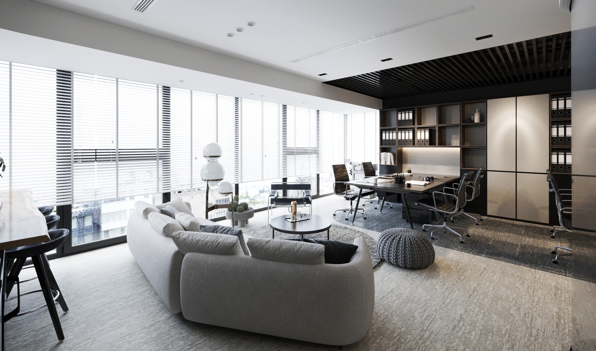 Dự án Thi công nội thất văn phòng công ty KBook - phòng họp