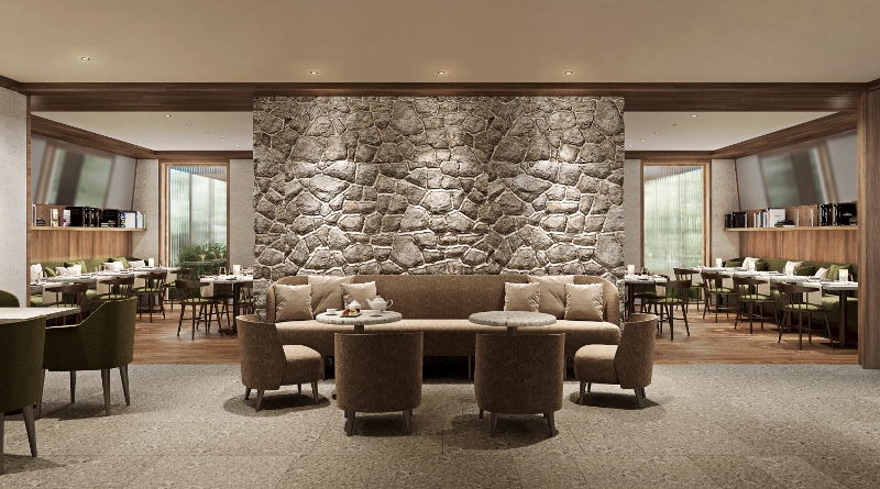 Dự án thi công nội thất khách sạn Mr Linh - sảnh chờ