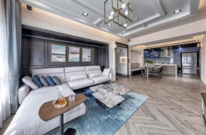 thiết kế nội thất nhà phố phong cách cổ điển phương tây