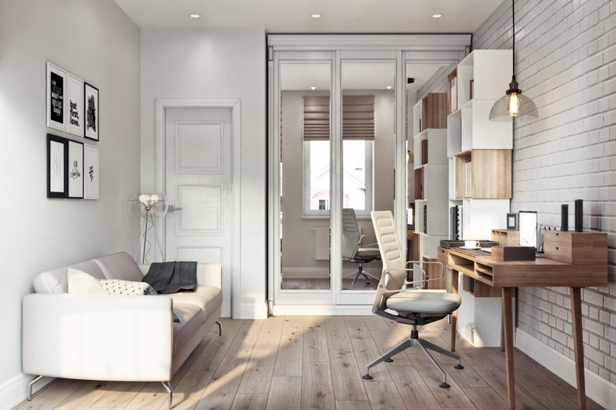 Dự án Thi công nội thất nhà phố Ms Anh - phòng làm việc