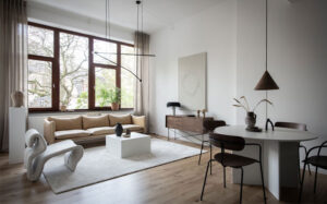 thiết kế nội thất nhà phố phong cách scandinavian