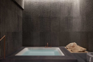 thiết kế spa phong cách tối giản