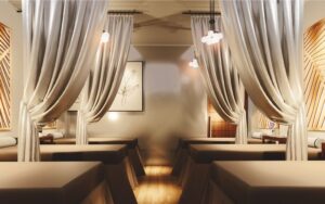 thiết kế spa phong cách cổ điển