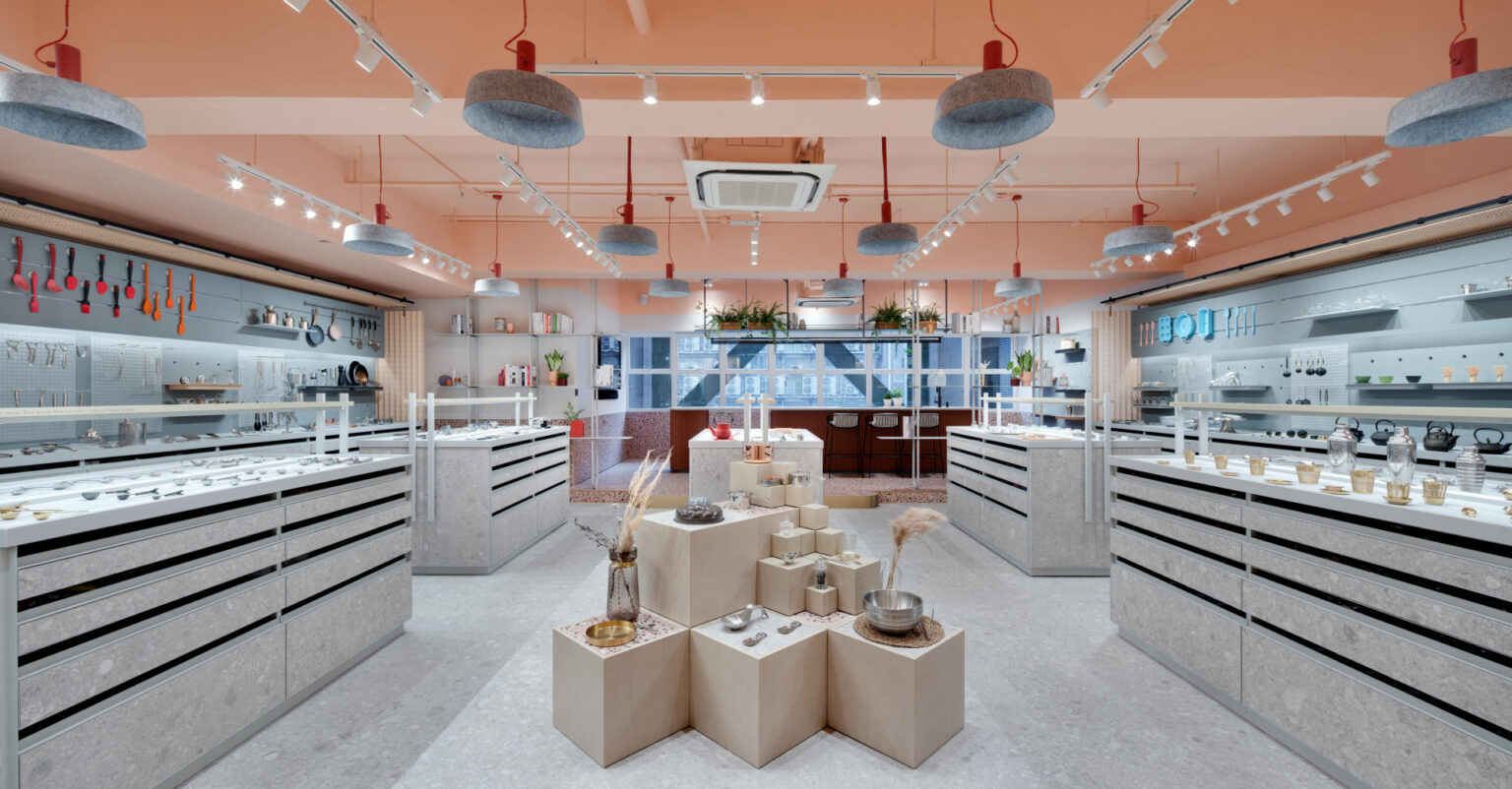 Dự án thi công nội thất showroom Ms Hiệp - không gian (1)