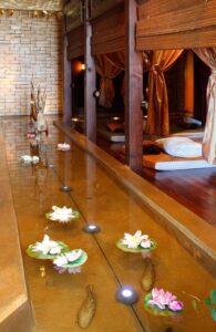thiết kế thi công spa phong cách tâm linh