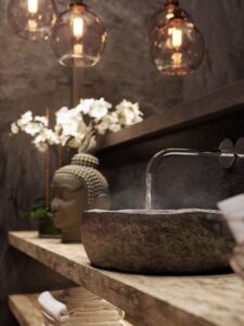 thiết kế thi công spa phong cách tâm linh