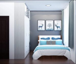 báo giá thi công nội thất căn hộ chung cư 02 ngủ sang trọng