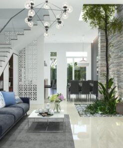 thi công nhà phố 02 phòng ngủ sang trọng