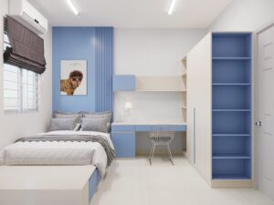 báo giá thi công nội thất căn hộ chung cư 02 phòng ngủ