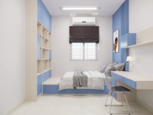 báo giá thi công nội thất căn hộ chung cư 02 phòng ngủ