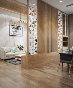 báo giá thiết kế thi công căn hộ 02 phòng ngủ 84m2