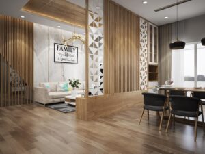 báo giá thiết kế thi công căn hộ 02 phòng ngủ 84m2