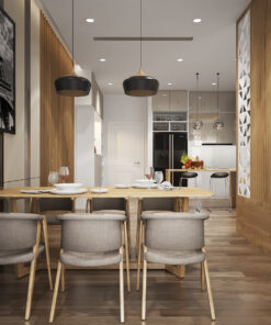 báo giá thiết kế thi công căn hộ 02 phòng ngủ 84m2