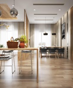 báo giá thiết kế thi công căn hộ 02 phòng ngủ 84m2