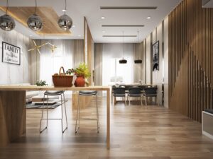 báo giá thiết kế thi công căn hộ 02 phòng ngủ 84m2