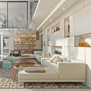 thi công biệt thự villa gam màu sáng