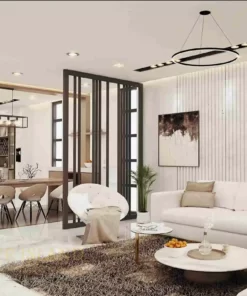 thi công biệt thự villa gam màu sáng