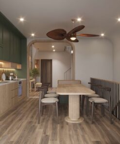 thi công nội thất biệt thự phố thị 02 phòng ngủ