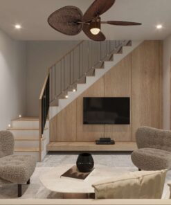 thi công nội thất biệt thự phố thị 02 phòng ngủ