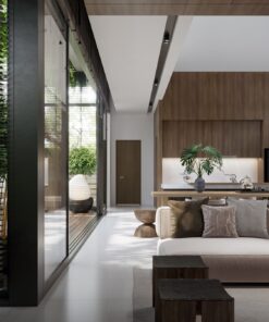 thi công nội thất biệt thự villa phong cách tự nhiên