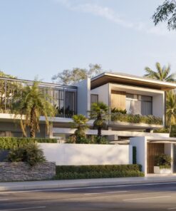 thi công nội thất biệt thự villa phong cách tự nhiên