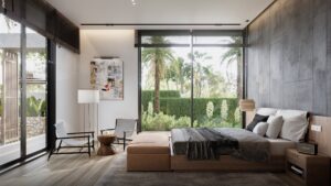 thi công nội thất biệt thự villa phong cách tự nhiên