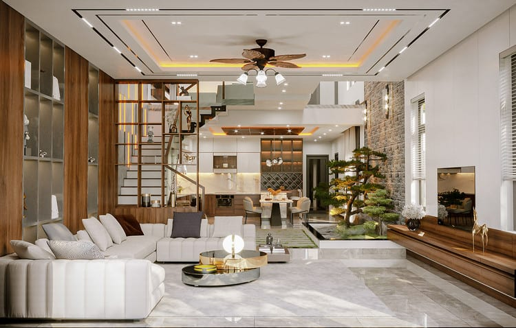 Những điểm cần đặc biệt lưu ý để tìm ra mẫu phòng khách đẹp nhà ống
