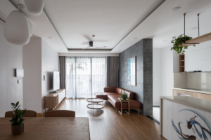Phong cách tối giản giúp không gian nhìn thoáng đãng