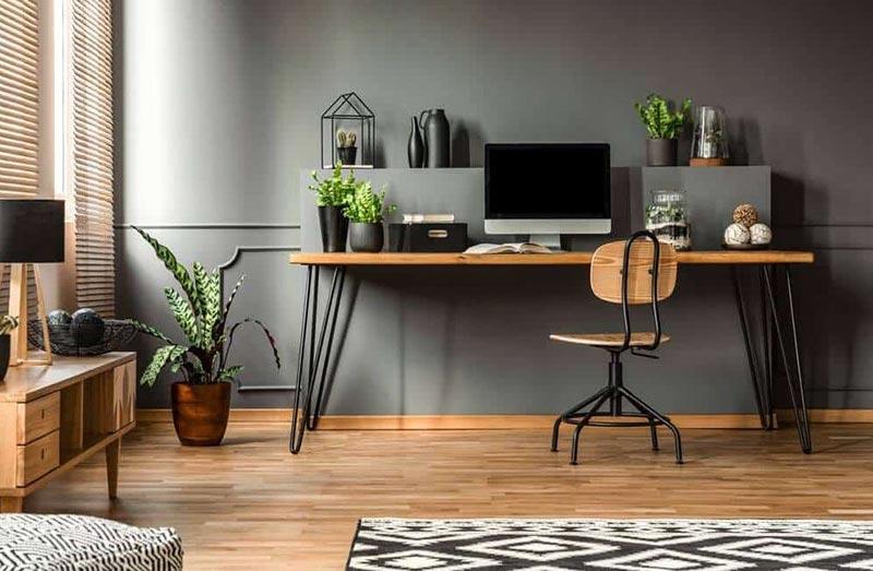 Bài trí nội thất trong phòng làm việc diện tích nhỏ