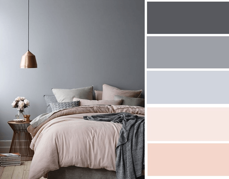 Để thiết kế phòng ngủ đơn giản tiết kiệm, bạn nên cân nhắc lựa chọn đúng màu sắc cho căn phòng ngay từ đầu