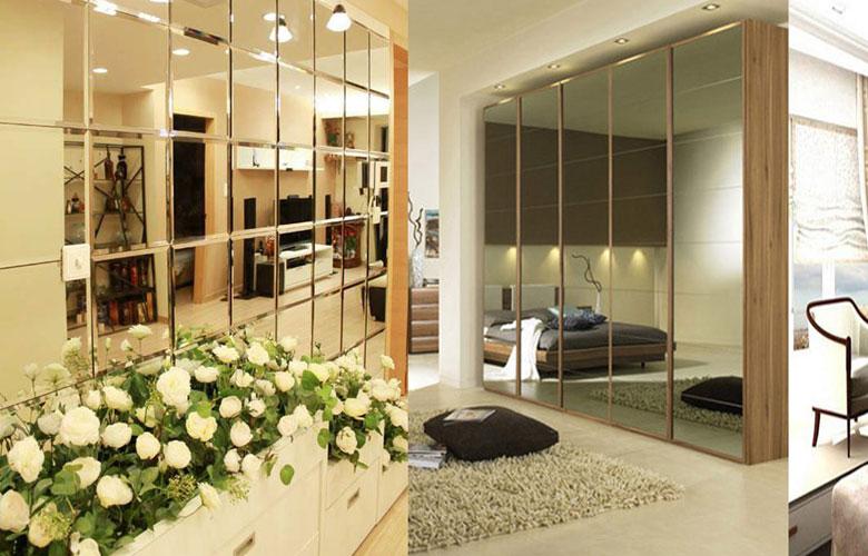 Vách ngăn chất liệu kính cường lực sang trọng