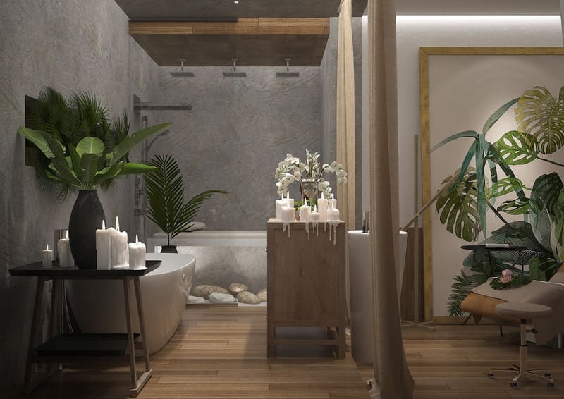 Khi đặt chân đến spa, chúng ta ít nhiều đều muốn được thư giãn, chính vì thế phong cách thiền không thể thiếu