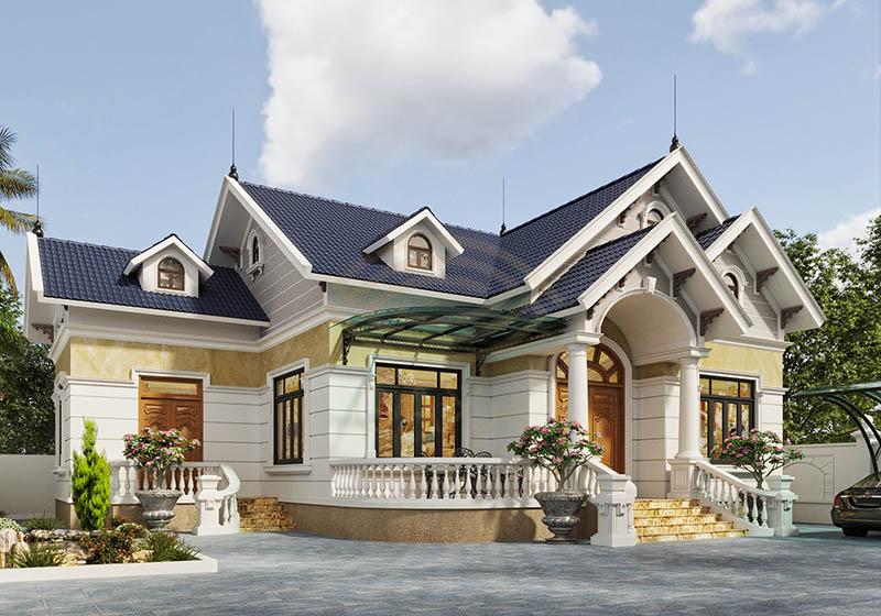 Thiết kế biệt thự mái Thái đang rất được ưa chuộng tại Việt Nam hiện nay