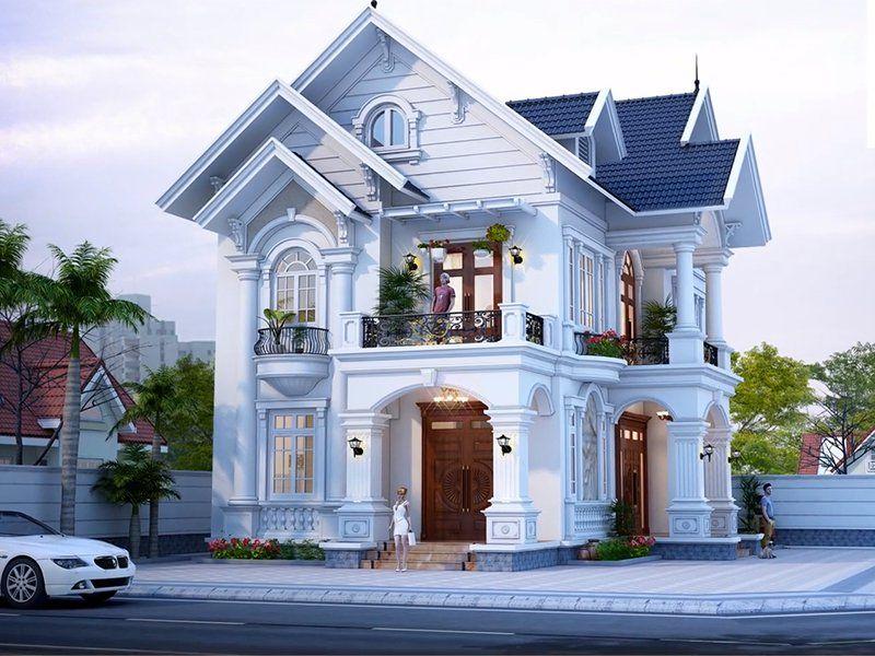 Mẫu biệt thự mái Thái đặc biệt phù hợp với khí hậu Việt Nam