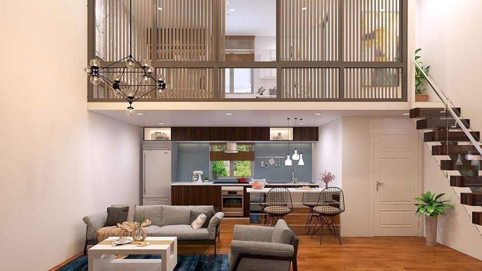 Thiết kế và bài trí nội thất chung cư mini cần đảm bảo sự hòa hòa về cả diện tích và tiện nghi khi sử dụng