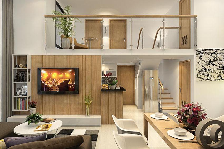 Thiết kế căn hộ mini cho người độc thân đầy đủ tiện nghi