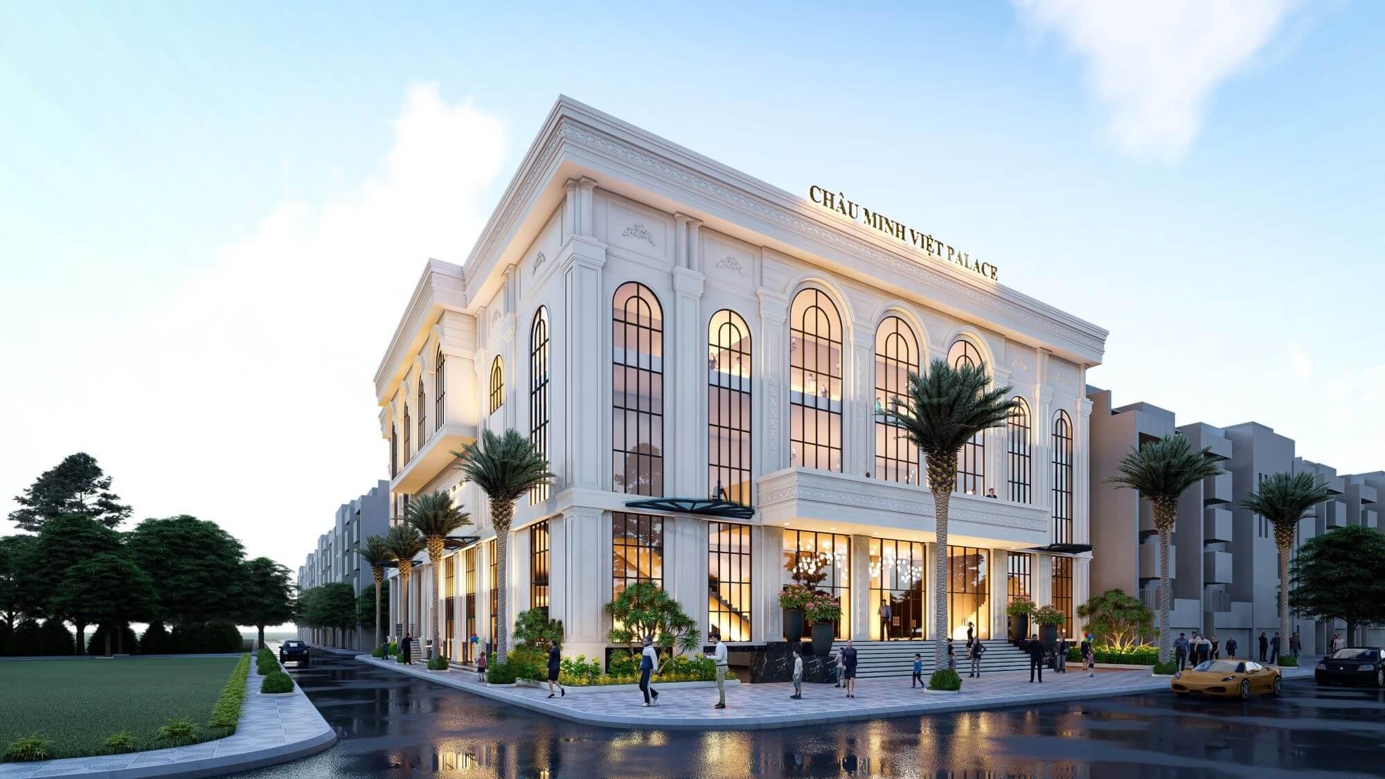 Ngoại thất nhà hàng tổ chức tiệc cưới cần gây được ấn tượng độc đáo cho khách hàng