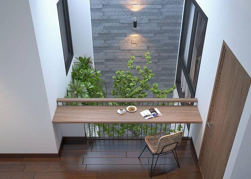 Tủ kệ âm tường giúp tối ưu hóa không gian nhà ống