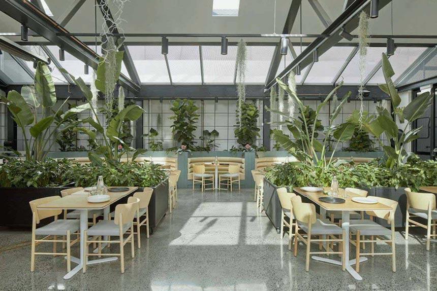 Thiết kế quán cafe sân vườn phong cách Bắc Âu ấn tượng