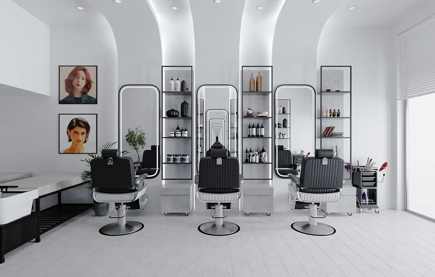 Bài trí nội thất trong salon cần đảm bảo tính khoa học và tiện nghi khi sử dụng