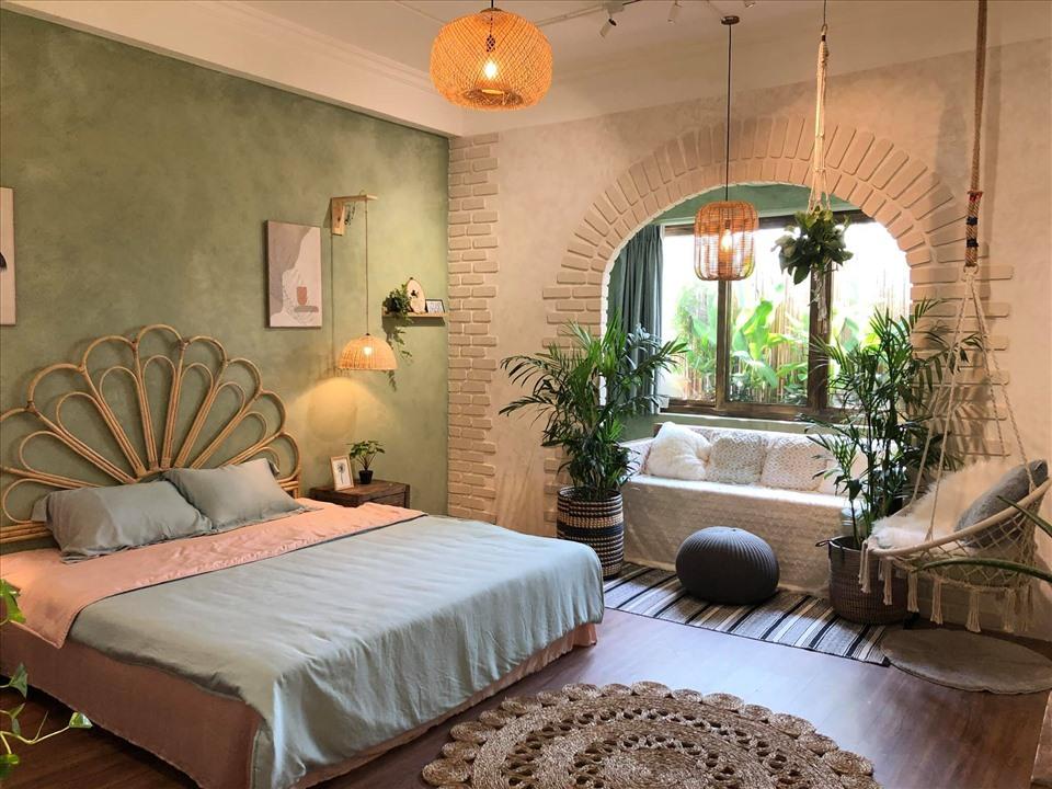 Phòng ngủ phong cách Bohemian mang đậm tính nghệ thuật